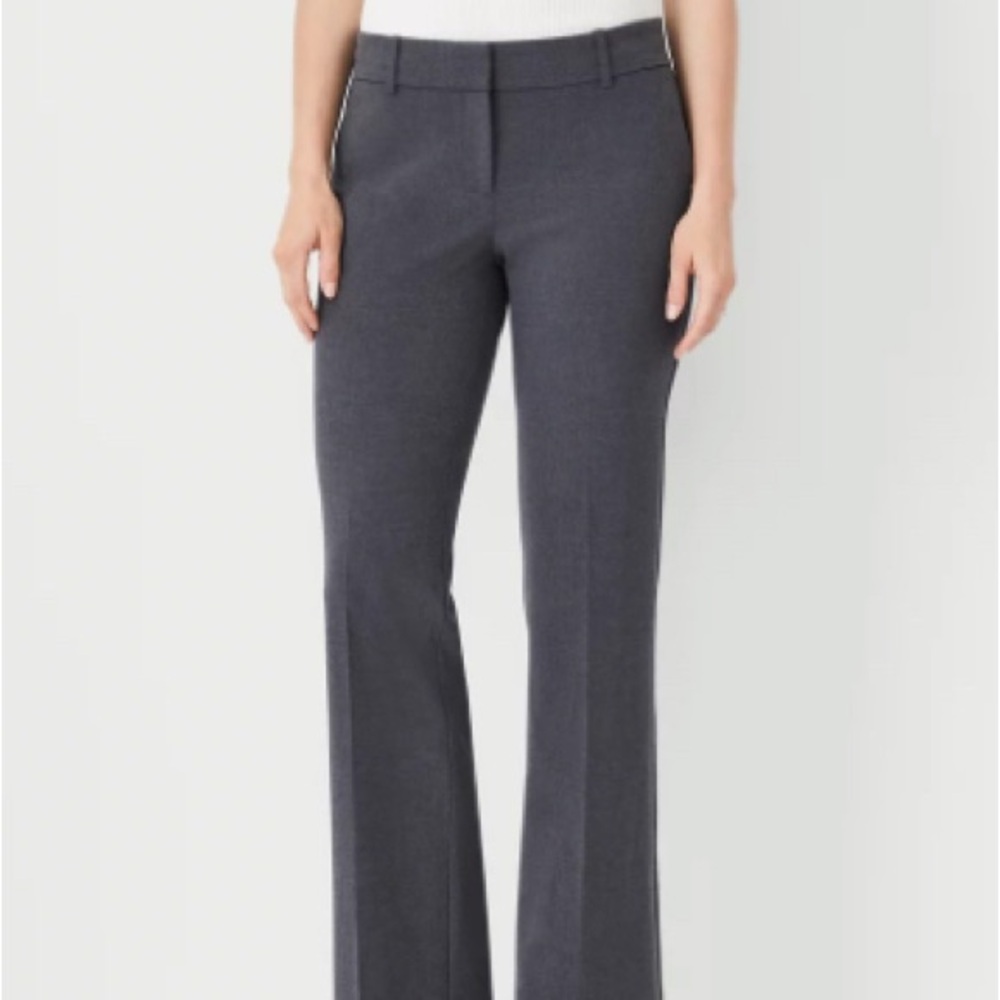 Ann Taylor Size 12 gray  Curvy Trousers  Stretch  Pants